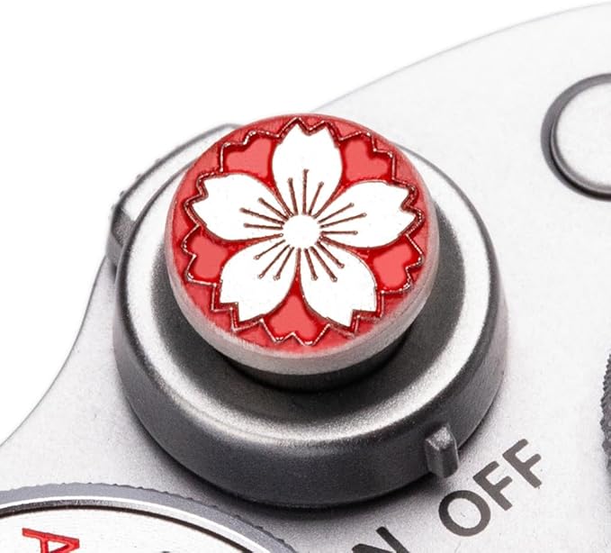 Camera Metal Shutter Buttons for FUJIFILM X100VI X100V XPro3 XPro2 XPro1 X-T4 X-T3 X-T50 X-T30 for NikonZF Z5 Z6 for Canon (Red-Shutter Decorative Button)