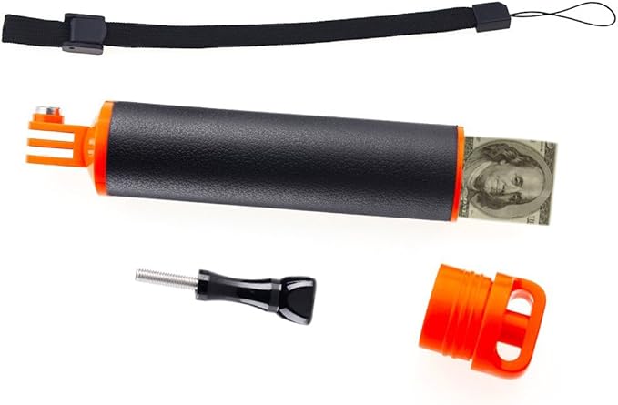 Suptig Handle Grip Floating Hand Grip for Gopro Hero 13, Hero 12, 11, 10, 9, 8, 7, 6, 5, 4, 3+, 3, 2, Hero Session Gopro Max, Fusion DJI Action 5 Pro,5,4,3, Akaso More Action Cam