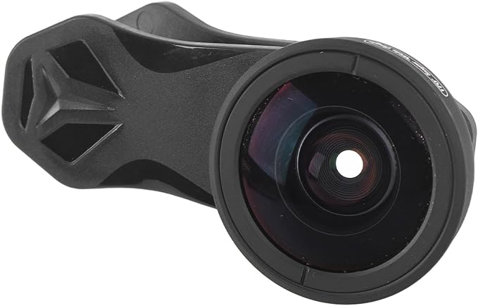 PUSOKEI 170 Ultra Wide Angle Lens for Phone, Clip - On Macro Photography Lens with Aluminum Alloy Housing, for Stunning Close - up Photos and Vlogging