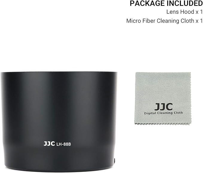 Lens Hood for Canon RF 135mm F1.8 L is USM and RF 600mm F11 is STM Lens,RF 135mm RF 600mm Lens Hood Reversible Lens Shade Replace Canon ET-88B Hood, Compatible with 82mm Filters and 82mm Lens Cap