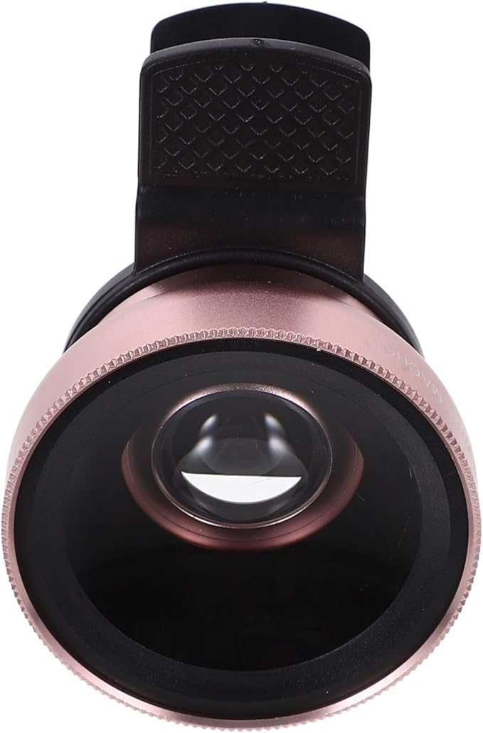 Homoyoyo Wide Angle Macro Phone Lens Dual Function Lens with Uv Protection Durable Clamp Design Compatible with Smartphones and Tablets Professional Photography Accessory