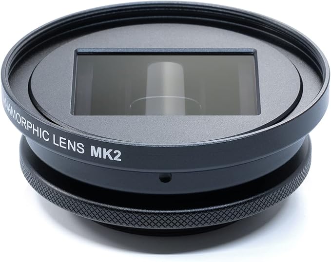 Beastgrip 1.33X Anamorphic Lens MK2 - Pro Series - for iPhone, Pixel, Samsung Galaxy, OnePlus and Other Android Phones