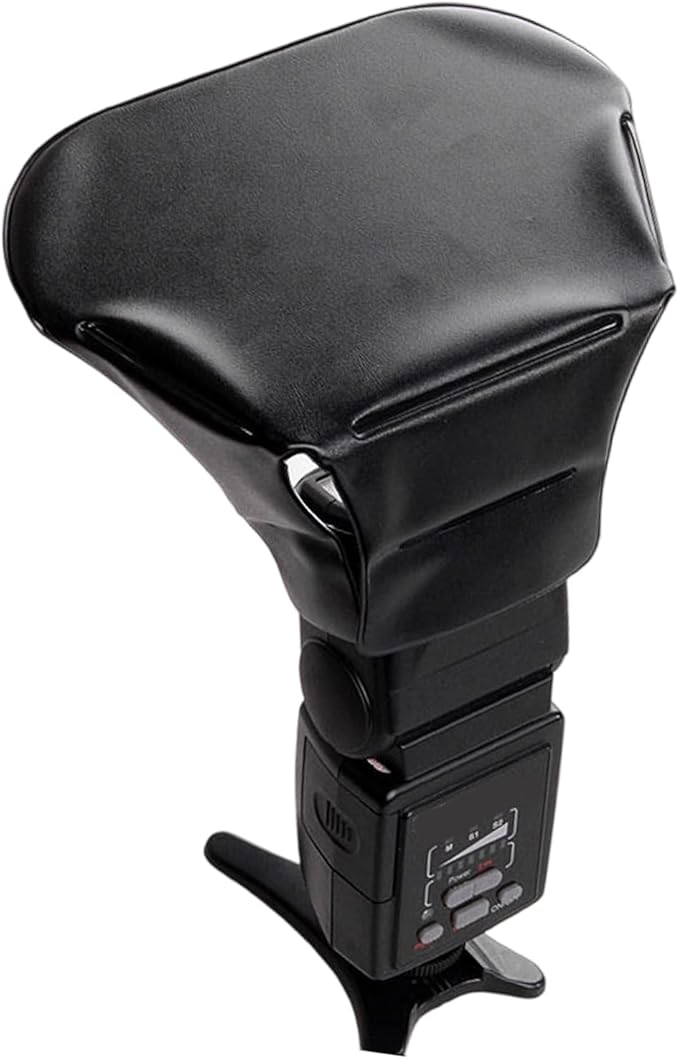 Universally Flashing Reflector Diffuser for DSLR Cameras Soften Bright Light Enhances Photo Portable Accessory DSLR Camera Softbox Diffuser