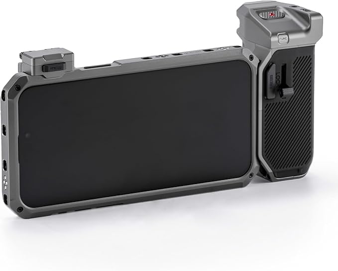 Tilta Khronos Advanced Kit Compatible with iPhone 15 Pro Max - Space Gray | Phone Case, Cooling Fan, ND Filter, PD Focus Handle