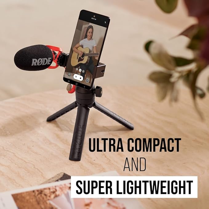 RØDE VideoMicro II Ultra-Compact On-Camera Shotgun Microphone for Recording Audio with a Camera or Mobile Device
