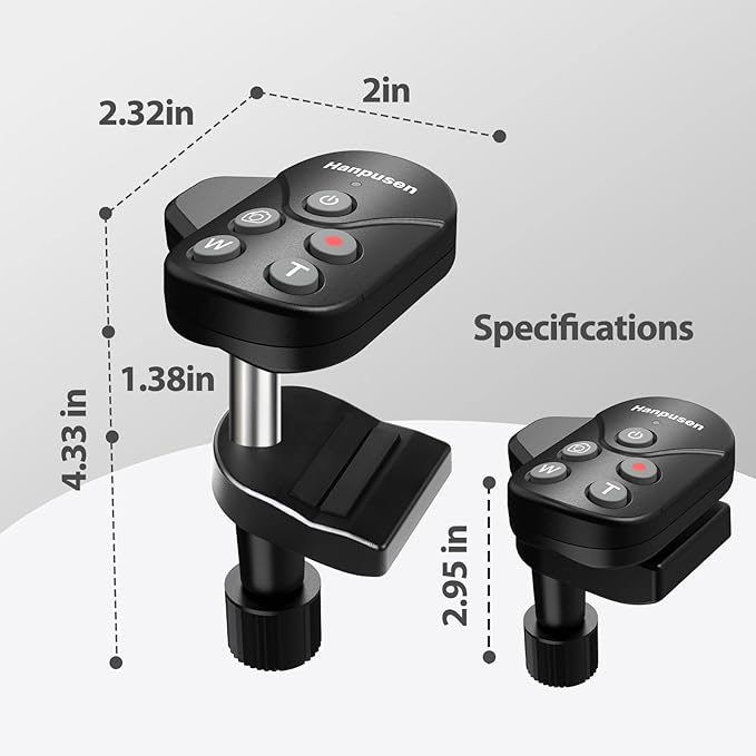 Camcorder Lanc Remote Control for Canon Vixia hf G40, G50, G70, G60, XA11, XA50, XA55, XL1S, XL2, XHA1, XM1, for Sony Z280, Z190, Z90, with LANC(2.5mm) Jack or AVR Jack