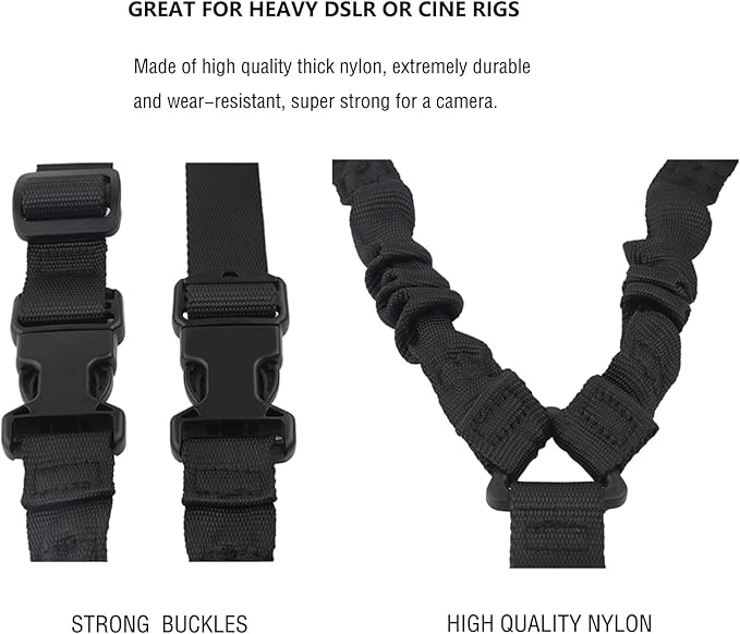 Universal Camera Shoulder Strap Neck Lanyard with 1/4 Screw for DSLR SLR Cameras, Compatible with Canon, for Sony, for Nikon Cameras and More