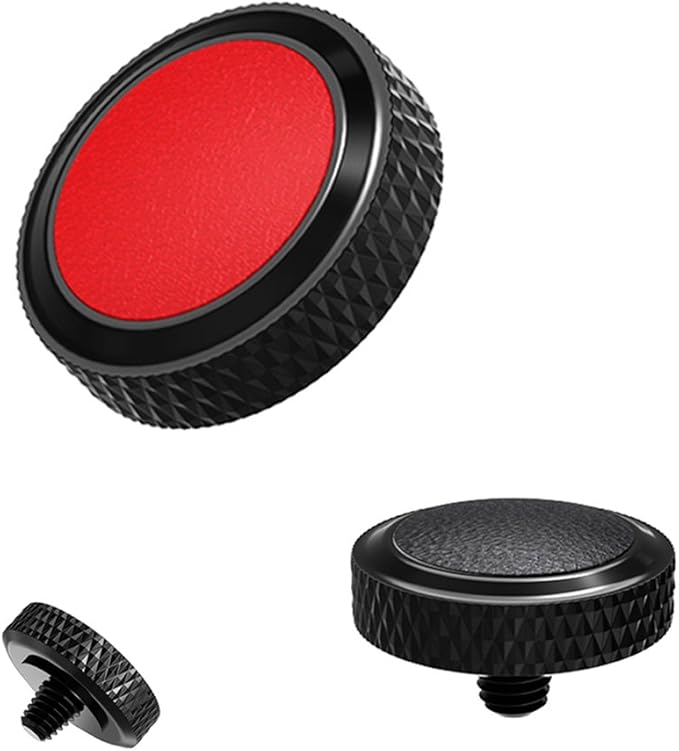 JJC Camera Soft Release Button, Shutter Button for Fuji Fujifilm X-T5 X-T4 X-T50 X-T30 III II X-PRO3 X100VI X100V X-E5 X Half GFX100RF Sony RX1R II RX10 IV III Leica Q3 M10 Nikon Z f Zf Df F3-2 Types