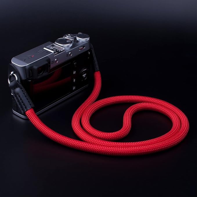 Vintage Camera Neck Strap,Nylon Rope Camera Shoulder Straps for Photographers Film DSLR