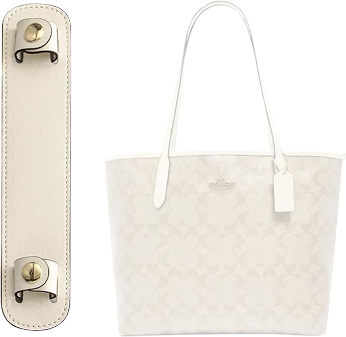 Shoulder Strap Pad Replacement,Microfiber Leather Strap Pads Detachable Cover for Tote Bag