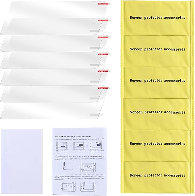 2PCS 3D Printer Screen Protector for Anycubic Photon Mono X 6Ks, 9.1'' Screen Protective Film for LCD 3D Printer