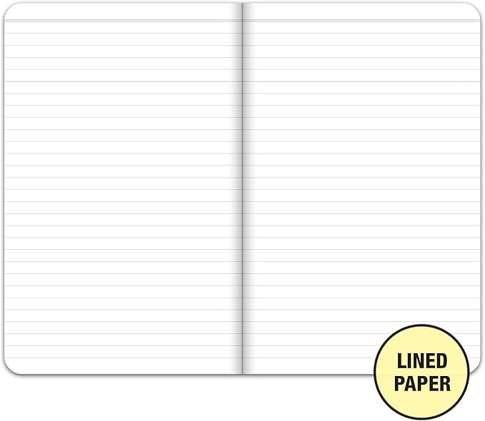 Elan Publishing Company Indestructible Field Notebook/Journal - 5"x8" - Kraft Cover - Lined Memo Book - Pack of 3