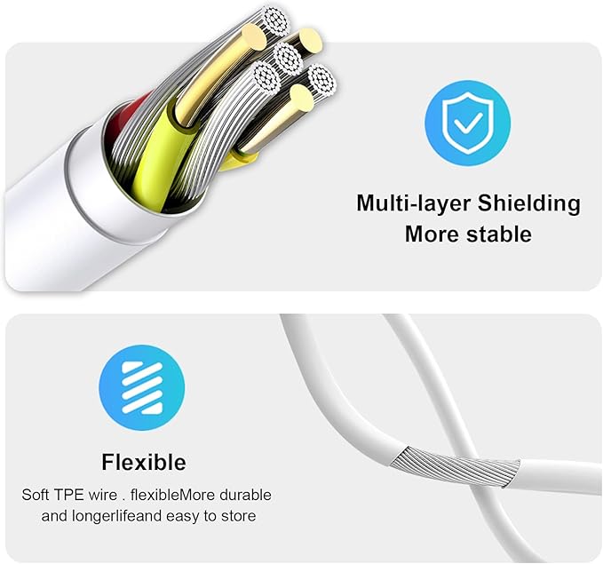 Wired Earbuds 2 Pack, in-Ear Headphones HiFi Stereo Earbuds, Wired Earphones with Microphone Volume Control Compatible with Laptop/MP3/iPhone/ipad/Android/Computer and Other 3.5mm Jack Devices