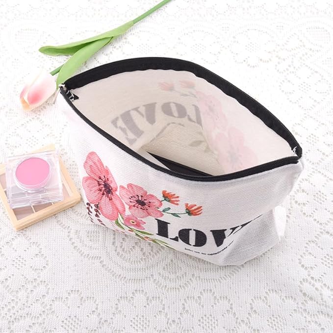 Engagement Wedding Party Makeup Bags Celebrate Bridal Shower Toiletry Bag Friends Bridesmaid Gifts from Bride Marriage Favor Bags Pouch Newlywed Supplies Greeting Bag for Wedding Guest Souvenir Gifts