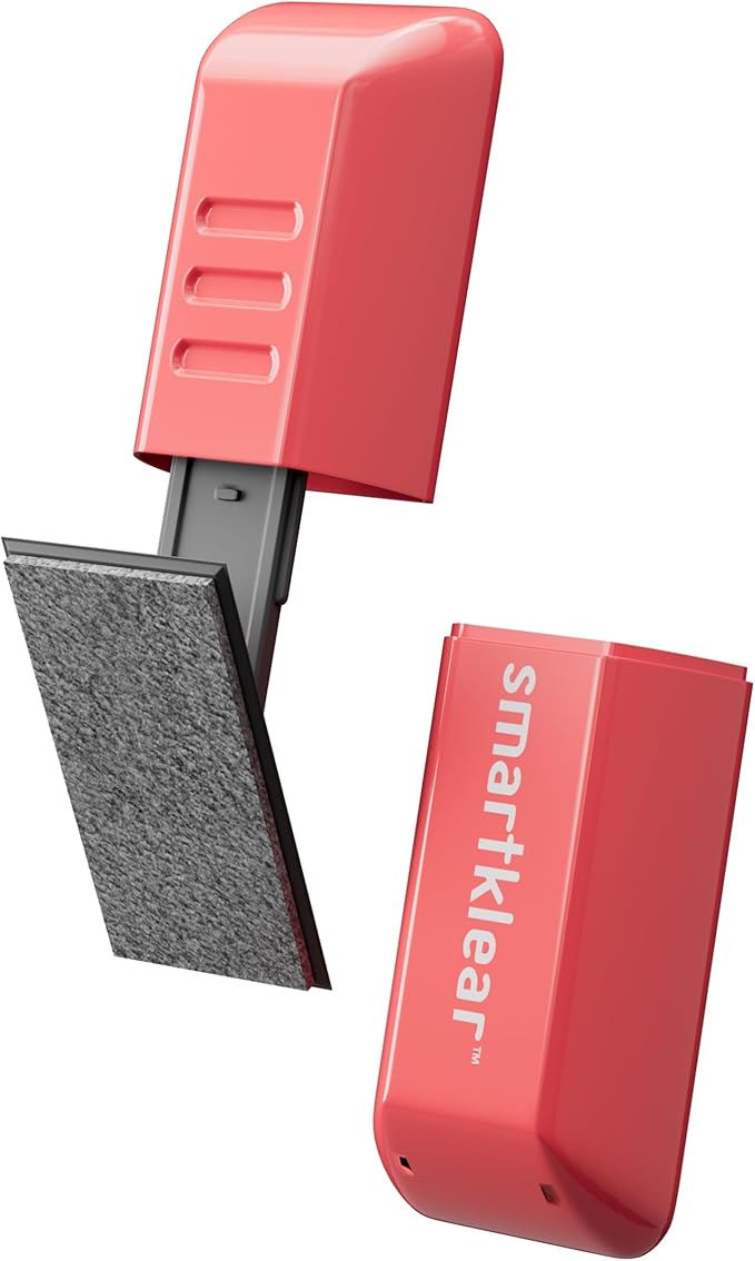 Carbon Klean SmartKlear Smart Phone Screen Cleaner - Efficient and Durable Carbon Microfiber Technology (Injected Pink)