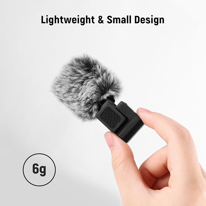 Neewer Cold Shoe Wind Muff for ZV Series Vlog Cameras, Microphone Furry Windscreen with Cold Shoe Mount Adapter Accessory Compatible with Sony ZV-1F ZV-E10 ZV-1 ZV-E1 ZV-1 II, CA133 Black