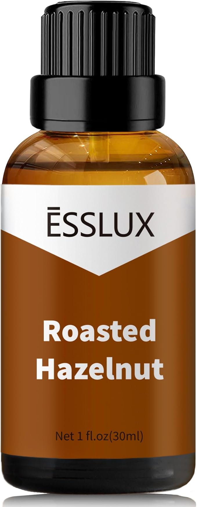 Roasted Hazelnut Fragrance Oil, ESSLUX Premium Aromatherapy Essential Scented Oils for Home for Diffuser, Massage, Soap, Candle Making Scents, Perfume, Humidifier, 30 ml