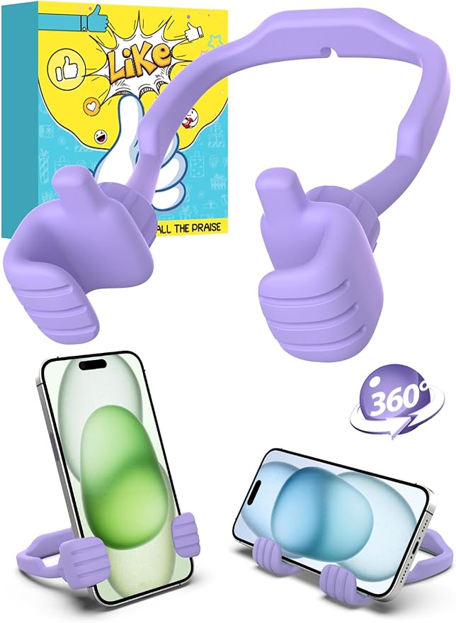Easter Basket Stuffers for Teens Girls Adults Women: Funny Gifts for Teenager Tween Daughter Thumb Up Cell Phone Stand Holder Novelty Gadget for Mother Mom Wife Kid Birthday Gift Trendy Stuff Ideas