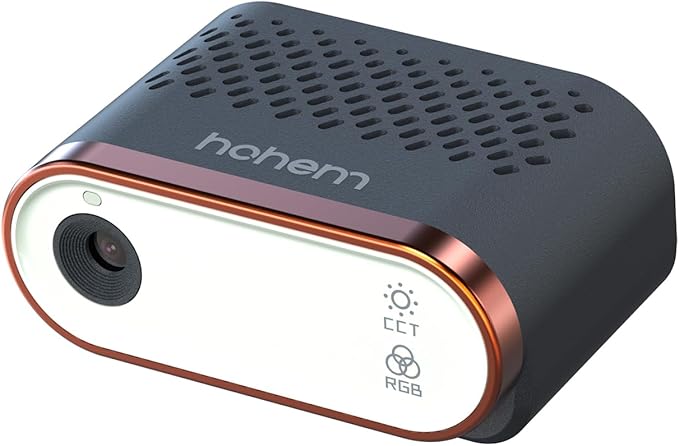 hohem AI Tracking Sensor Magnetic Fill Light with AI Vision Sensor AI Tracker Compatible with hohem iSteady M6/ MT2 Smartphone Gimbal Stabilizer