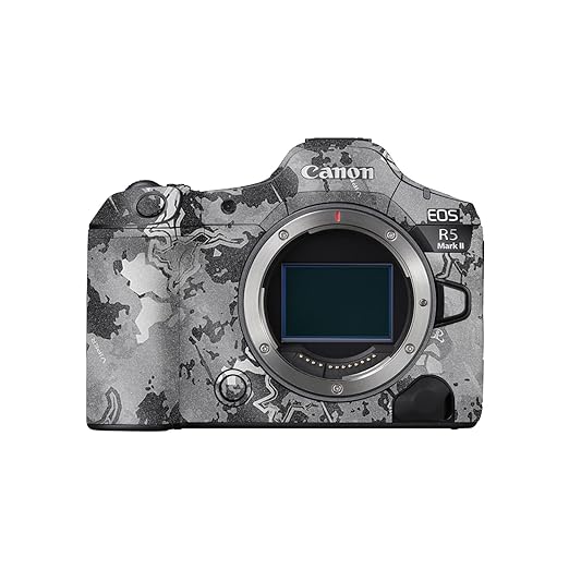 Glossy Glitter Camera Skin Compatible with Canon EOS R5 Mark II (2023) - Viper Urban - Premium 3M Vinyl Protective Wrap Decal Cover - Easy to Apply | Crafted in The USA by MightySkins