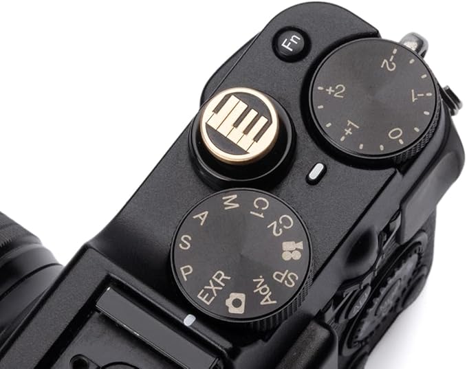 Camera Shutter Button, Soft Shutter Button for Fuji-Film X100 X100S X-10 X20 X-E1 XT10 XT20 XE2S X100F X100VI Nikon ZF