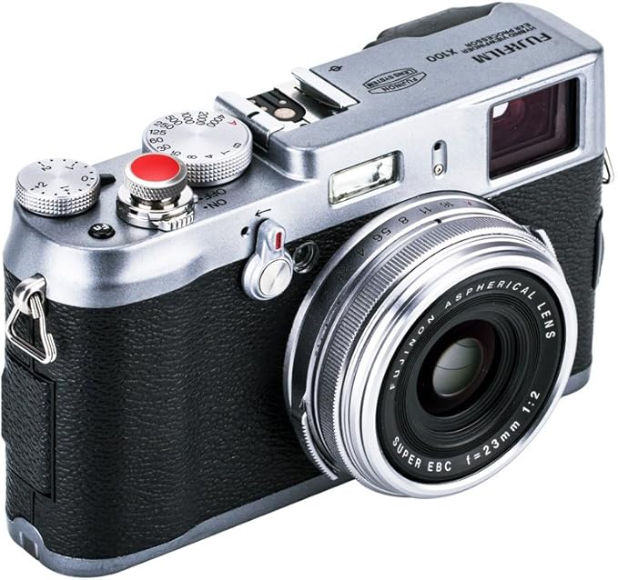 JJC Camera Soft Release Button, Shutter Button for Fuji Fujifilm X-T5 X-T4 X-T50 X-T30 III II X-PRO3 X100VI X100V X-E5 X-E4 X Half GFX100RF Sony RX1R II RX10 IV III Leica Q3 M10 M9 Nikon Zf Df F3