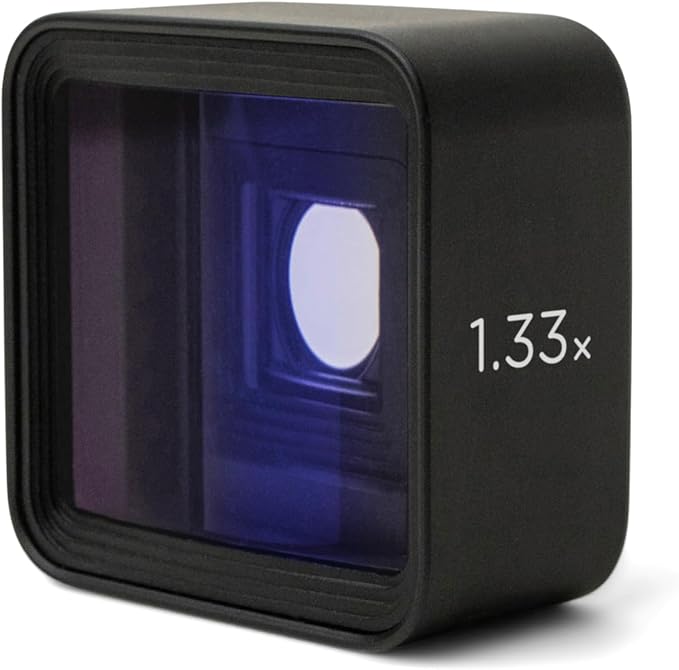 Moment 1.33x Anamorphic Mobile Lens – Capture True Cinematic Aspect Ratio, Gold or Blue Flare [Blue Flare, T-Series]