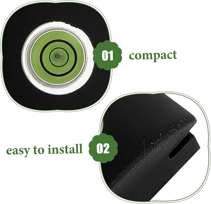 Camera Hot Shoe Protector Cover Spirit Level Plastic Hot Shoe Cover for DSLR and Flashlight Essential Accessory for Stable Photography