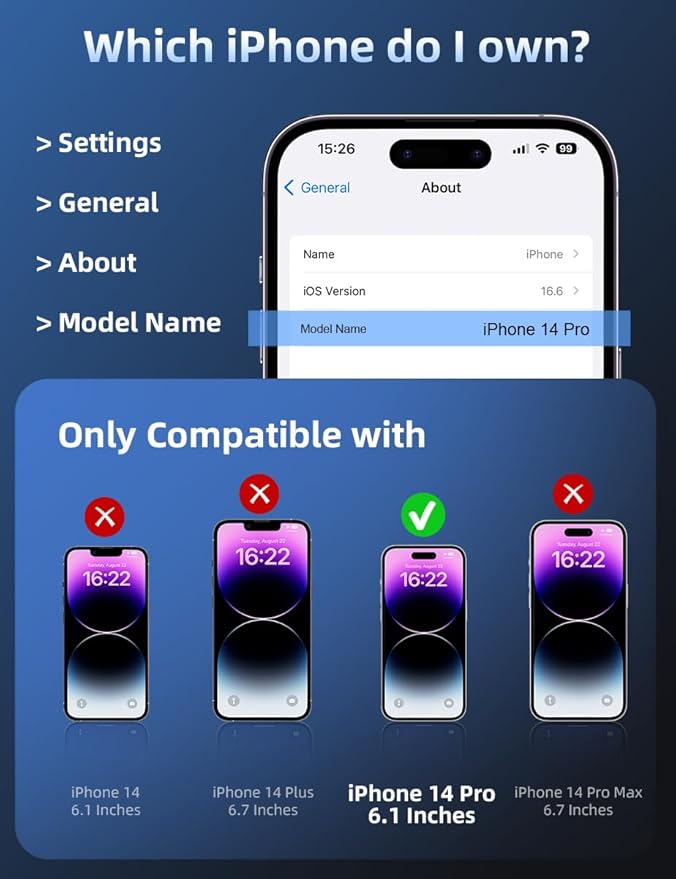 ruwa Privacy Screen Protector for iPhone 14 Pro [3-Pack][6.1 Inch] Anti-Peep Tempered Glass Films with Easy Installation Frame, 9H Hardness, Scratch Resistant, Full Coverage (Only for iPhone 14Pro)