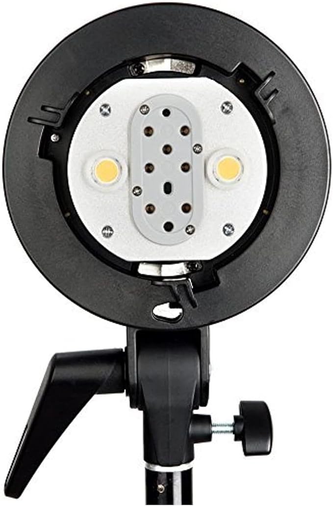 Godox AD-B2 Dual Tubes Light Head S-Type Bowens Mount Flash Twin Head Bracket to Install 2 Godox AD200 AD200Pro Pocket Flashes or Flashpoint eVOLV 200 Speedlight Together to Achieve 400W Power Output