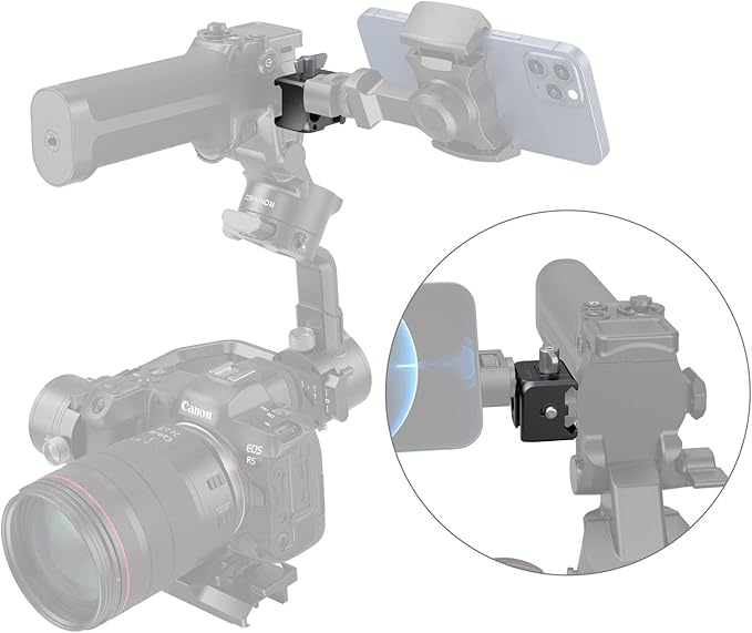 SmallRig NATO Clamp Accessory Mount for DJI RS 5 / RS 4 Mini/RS 2 / RSC 2 / RS 3 / RS 3 Pro/RS 3 mini/RS 4 / RS 4 Pro Gimbal - 3025