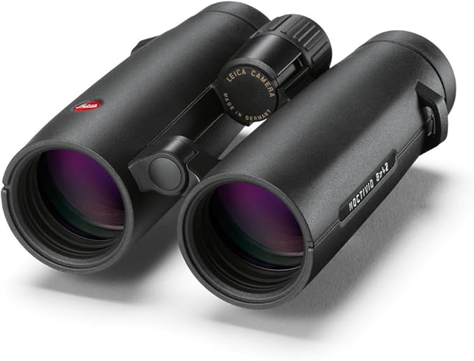 Leica 8x42 Noctivid Binoculars (Black) (40384) + Backpack + Full Size Monopod + Cleaning Set + 2 x Cap Keeper + Neck Strap