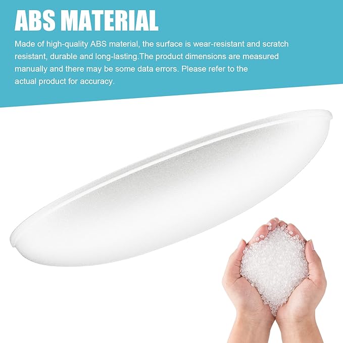 Car Rearview Camera Cover, Rain and Snow Proof Reversing Camera Protection for Clear Imaging, Wider Longer Waterproof Shield, Universal Self-Adhesive Exterior Modification for Cars (White)