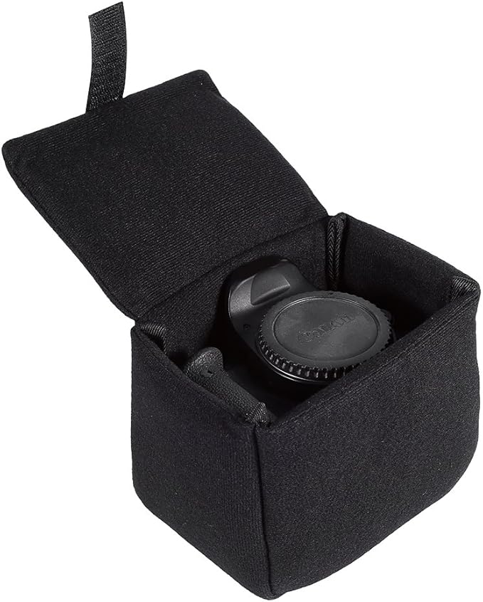 DLSR Camera Bag Insert Padded Case Bag Shockproof Protection Travel Camera Protect Pouch for Photographing(Black)