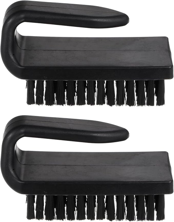 HARFINGTON 2pcs Anti-Static Cleaning Brush U Shape Handle 20x45mm PV Plastic Conductive Bristles Anti Static ESD Brushes for Clean PCB Laptop Keyboard Fan, Etc