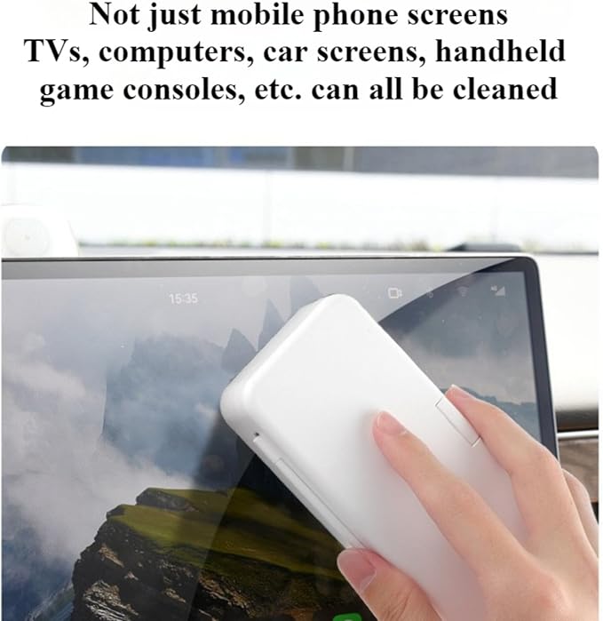 18-in-1 Multifunctional Cleaning kit | All-Purpose Tool Keyboard Camera Screen Cleaning + Stand Storage Box | Office Desk, Photography Hobby, Business Trip