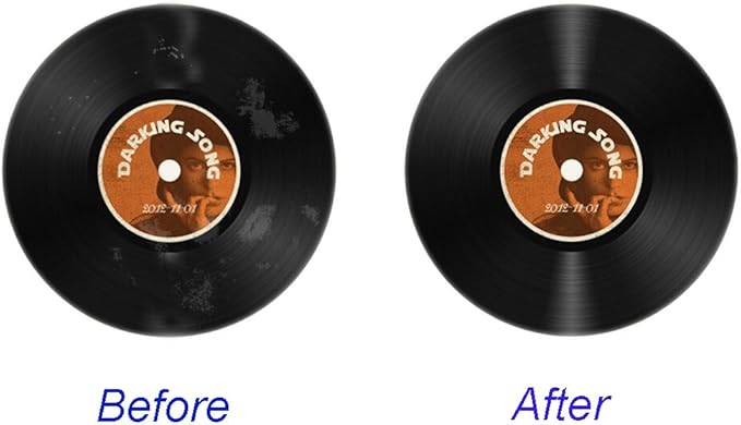 Vinyl Record Cleaner Brush Anti-Static Carbon Fiber Recorders Cleaning Tools for LP Vinyl Album Collection Daily Maintenance Keep Great Sounding Extent Life
