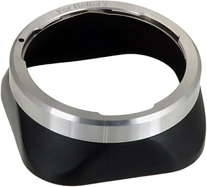 Fotodiox Pro Replacement Lens Hood for Original Rollei Bay 1 TLR Camera with 75mm F3.8 Take Lens (Carl Zeiss JENA Tessar f/3.8 Lens)