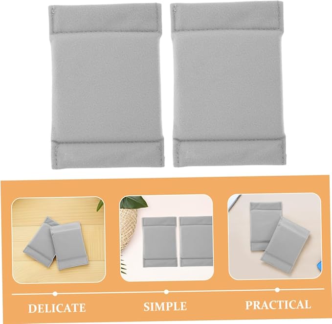 TEHAUX 4pcs Adjustable Camera Bag Divider Inserts Padded Cushions for Lens Protection Shockproof Interior Separator Pads for Dslr Storage and Organization