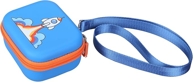 Camera Case for Seckton Upgrade Kids Selfie Camera, Case Compatible with Seckton/KOKODI/Dylanto/Goopow/Desuccus/DITUPAN/GKTZ/masterbee Digital Video Camera Toys Camcorder Storage Holder-Deep Blue