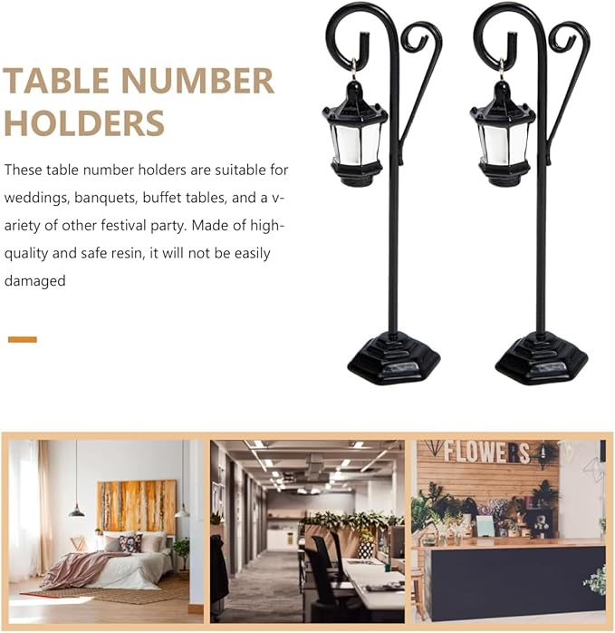 TEHAUX Note Clamp Holder 8Pcs Metal Photo Clips Creative Wedding Message Holders for Home Office Tabletop Display and Memo Organization