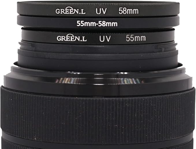 67mm-72mm Step Up Ring (67mm Lens to 72mm Filter) 2-Pack, Camera Lens Filter Adapter Ring Lens Converter