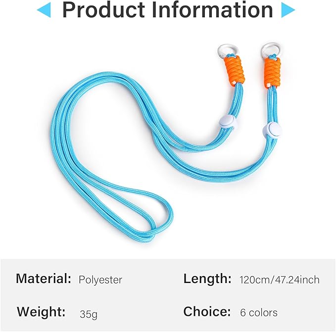 VOVMOEYA Camera Strap,Long Neck Strap for Fujifilm Mini 12/11/9/8/7+,Shoulder Strap camera strap Long Crossbody Lanyard for photographer Camera/Badge Holder/Keys/Wallet Multi-Function Lanyard(Blue)