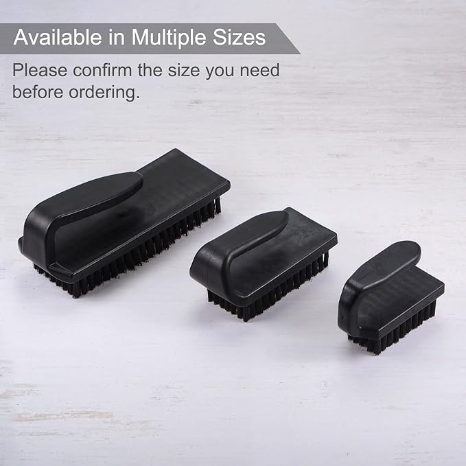 HARFINGTON 2pcs Anti-Static Cleaning Brush U Shape Handle 20x45mm PV Plastic Conductive Bristles Anti Static ESD Brushes for Clean PCB Laptop Keyboard Fan, Etc