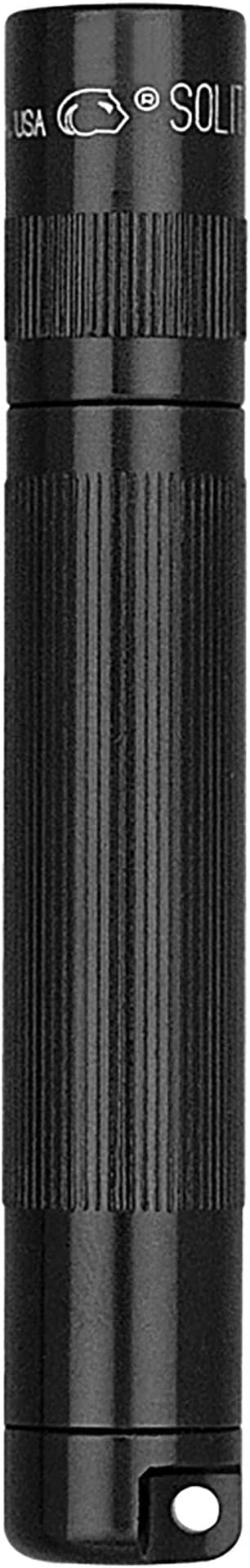 Maglite Solitaire Incandescent 1-Cell AAA Flashlight Black
