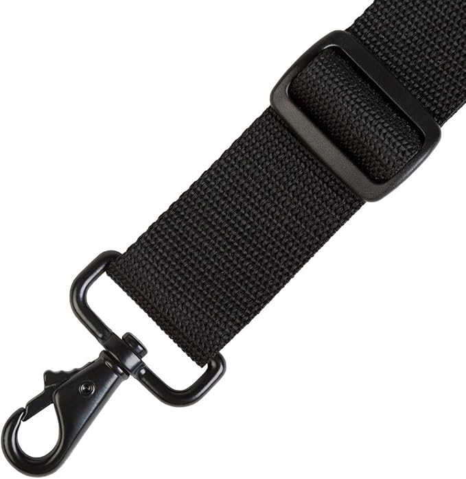 OP/TECH USA SOS Curve Padded Strap – Adjustable, Comfortable Replacement for Bags, Cameras, or Laptops – Ideal for Travel or Daily Use – Black - Made in USA