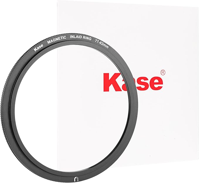 Kase Revolution 77mm to 82mm Magnetic Step Ring for 77mm Inlaid Adapter