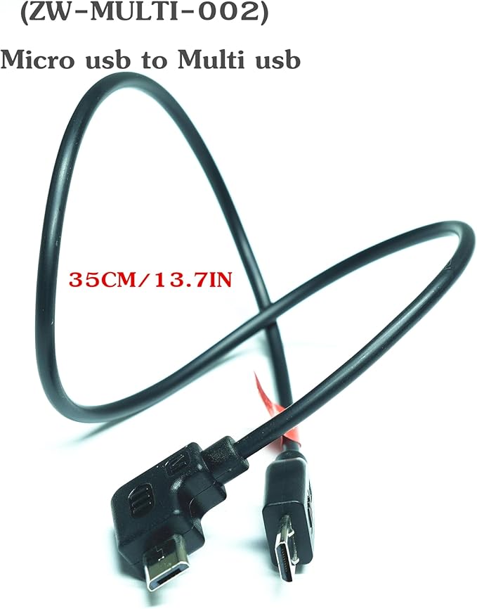 DYTDIEYINGTU for zhiyun crane2 for Sony Cable crane2/weebill-s/Crane-M/Crane Plus Stabilizer Camera Control Cable Micro USB to Multi Release Cable a7 a7m3 m4 s2 s3 r3 r4 a6000..(ZW-MULTI-002)