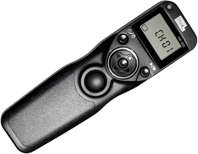 Wireless Shutter Release for Canon ，PIXEL TW-283/E3 LCD Timer Remote Control for Canon 650D 650D 600D 550D 500D 450D 70D 60D 700D