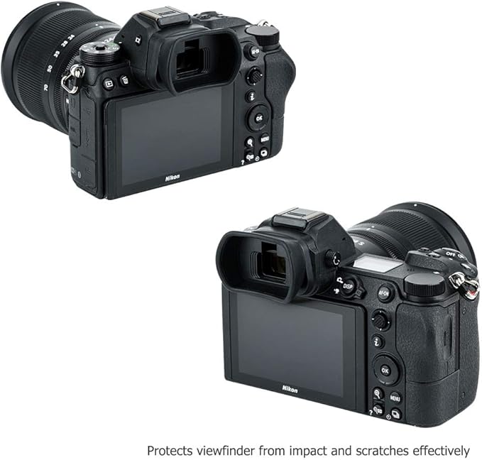 Kiwifotos DK-29 Long Soft Viewfinder Eyecup Eyepiece for Nikon Z5 II Z5II Z6III Z6 III Z7II Z7 II Z6II Z6 II Z7 Z6 Z5 Mirrorless Cameras, Replaces Nikon DK-29 Eyecup Eye Cup